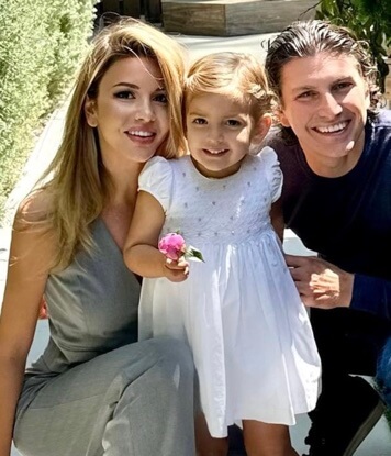 Ramzi Habibi with his wife and their daughter.